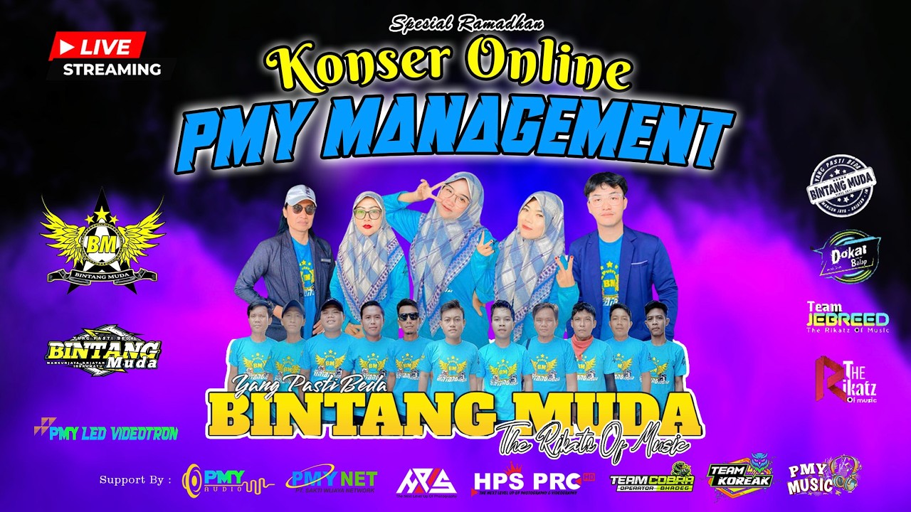 🔴LIVE KONSER ONLINE  - BINTANG MUDA   || SELASA , 25 FEBRUARI 2026 | STUDIO PMY AUDIO - PARIGIMULYA