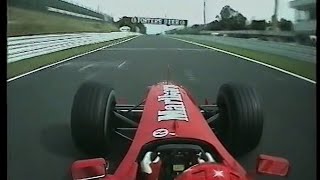 F1 2000 Japan - Qualifying - Schumacher, Hakkinen, Barrichello