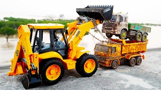 Tipper Truck Accident Pit Pulling Out JCB | Pumpkin Vs Truck