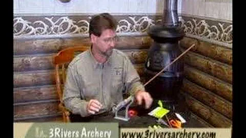 3Rivers Archery explains cap wraps & fletching arrows