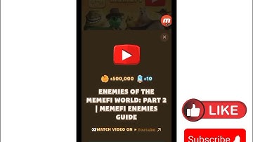 Memefi New Video code | Enemies of the MemeFi World: Part 1 | MemeFi Enemies Guide Video code