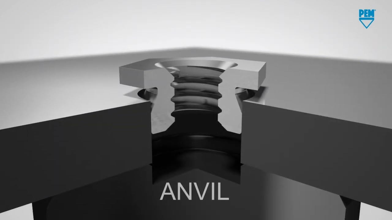 PEM F PEMSERT Self-Clinching Flush Nuts