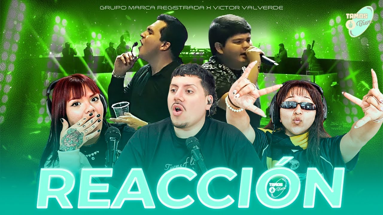 Grupo Marca Registrada x Víctor Valverde - El Mayor de los Ranas [En Vivo] | 🇦🇷[REACCIÓN]