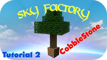 Cobblestone Generator!!  Sky Factory 3 Tutorial 2
