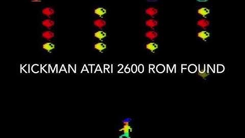 Kickman for Atari 2600 found and RELEASED!!