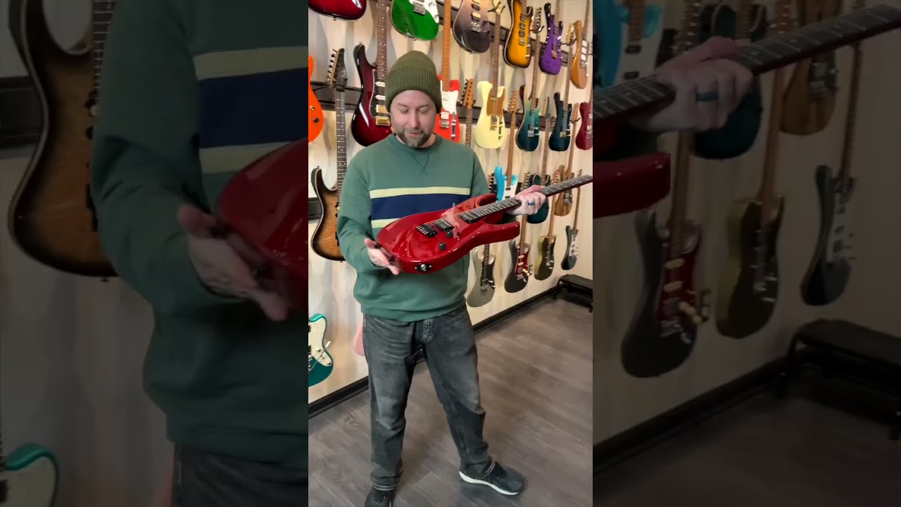 A 24 Fret Mahogany Monster | Tom Anderson Arc Angel Player #guitar #unboxing