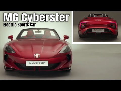 New MG Cyberster Electric Sports Car Rivals The Tesla Roadster