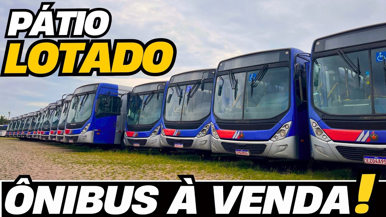 + DE 100 ÔNIBUS À VENDA RODOVIÁRIOS E URBANOS NO GRUPO COMPORTE