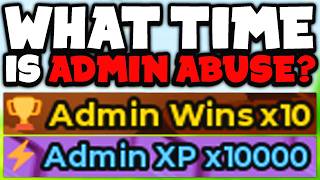 What time is Secret Admin Abuse TODAY in +1 Speed Keyboard Escape Roblox
