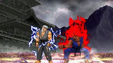 Grand Master Ryu vs Akuma