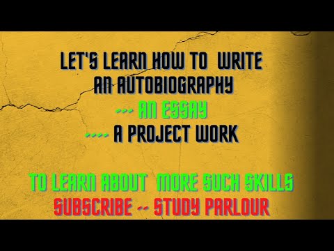 Autobiography of a coin|| Writing an autobiography || How to write an autobiography ||