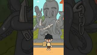 Toca Boca 🍭 Beggar boy and treasure #shorts #games #tocaboca #tocalifeworld screenshot 5