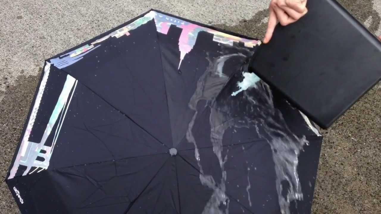 Squidarella 濡れると色が変わる楽しい傘 Youtube