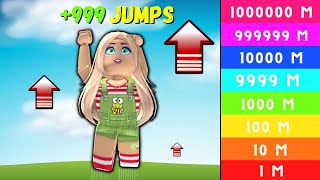 🤾​EN YÜKSEĞE ZIPLADIM🌚AYA ULAŞTIM✨️​ROBLOX HIGH JUMP