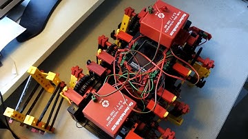 fischertechnik TXT controller : Mirft2 ep. 196 - Gear, battery, power, scaffold, analysis, more