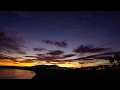 Timelapse - Atardecer y candilazo desde Pedregalejo - Málaga - 26-11-2019