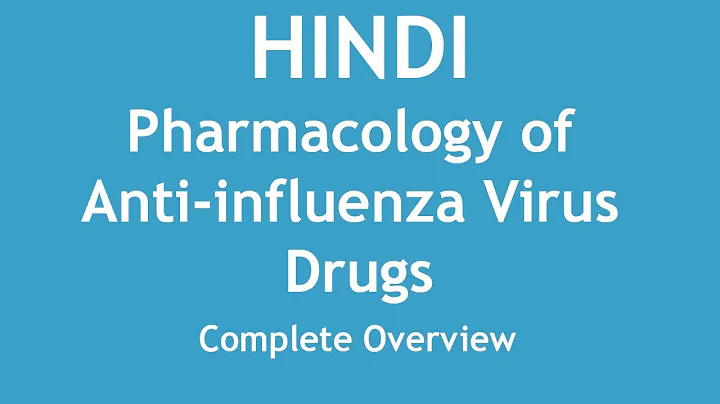 Pharmacology of Anti-influenza Virus Drugs (Complete Overview) [HINDI] | Dr. Shikha Parmar