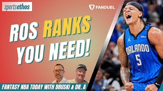 Top Streamers MUST-WATCH Players ROS Rankings for Guards Forwards Centers Fantasy NBA Today
