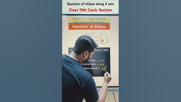 Equation of Ellipse formula #maths #boardexampreparation #geometry