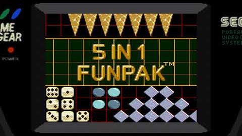 Game Gear - 5 in 1 Funpak Intro