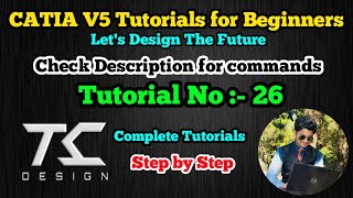 CATIA V5: Pocket command tutorial // Catia tutorials For Beginners // Learn Catia from Basics