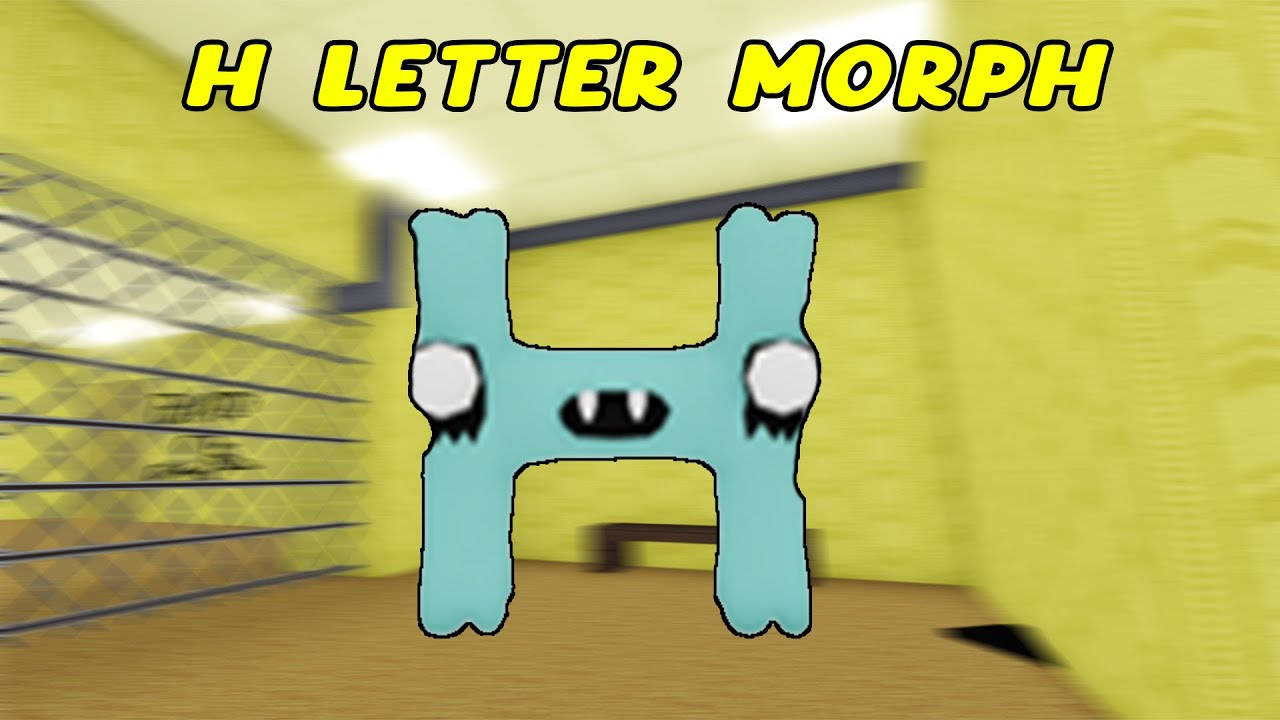 UPDATE How To Find H LETTER MORPH in Find The Backrooms Morphs YouTube