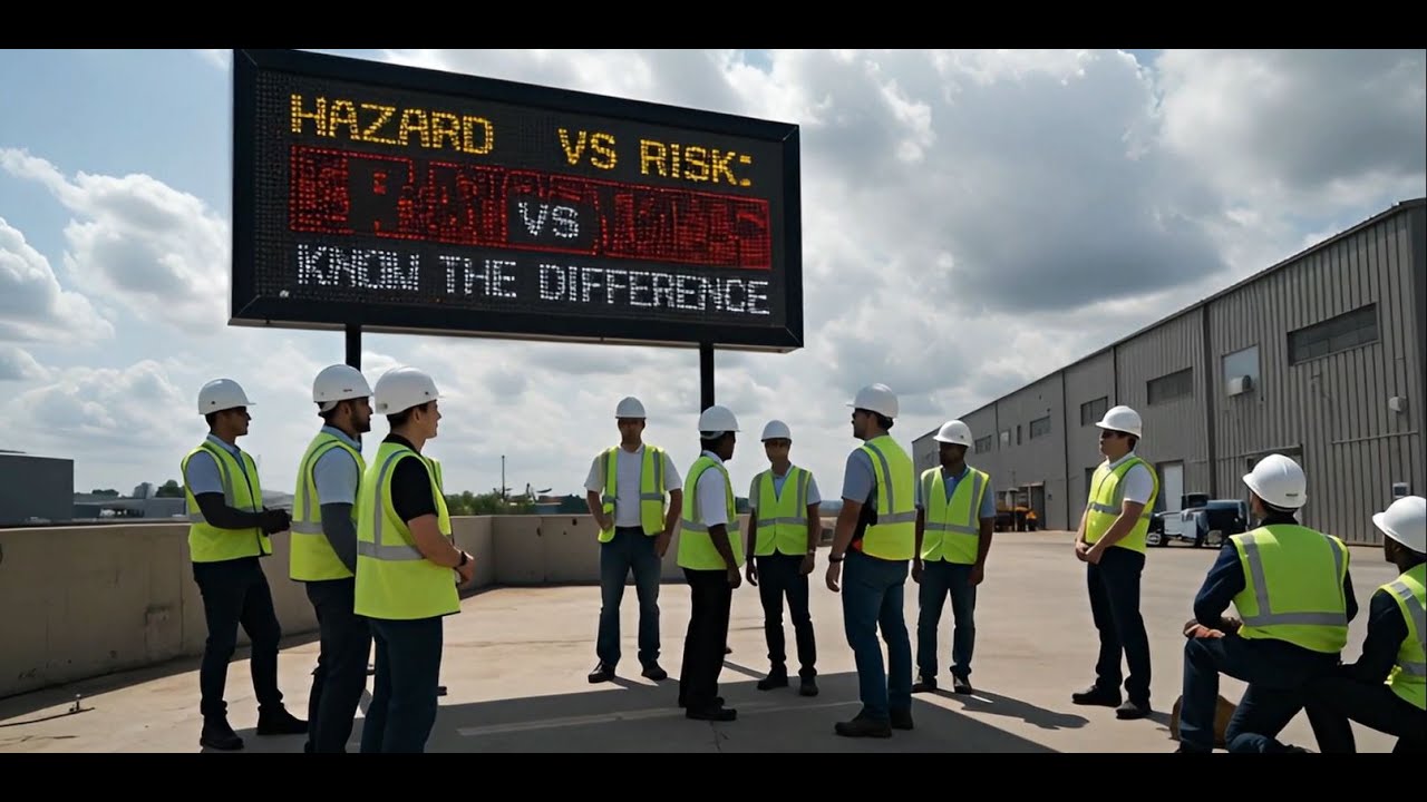 🟢 Hazard vs Risk | Workplace Safety Awareness
