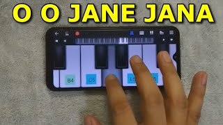 O O JANE JANA TUNE | Easy Slow Lesson on Mobile | Fxmusic | Oh Oh Jane Jana Ringtone screenshot 2
