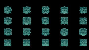 20 pyramidal fractals 3D print model