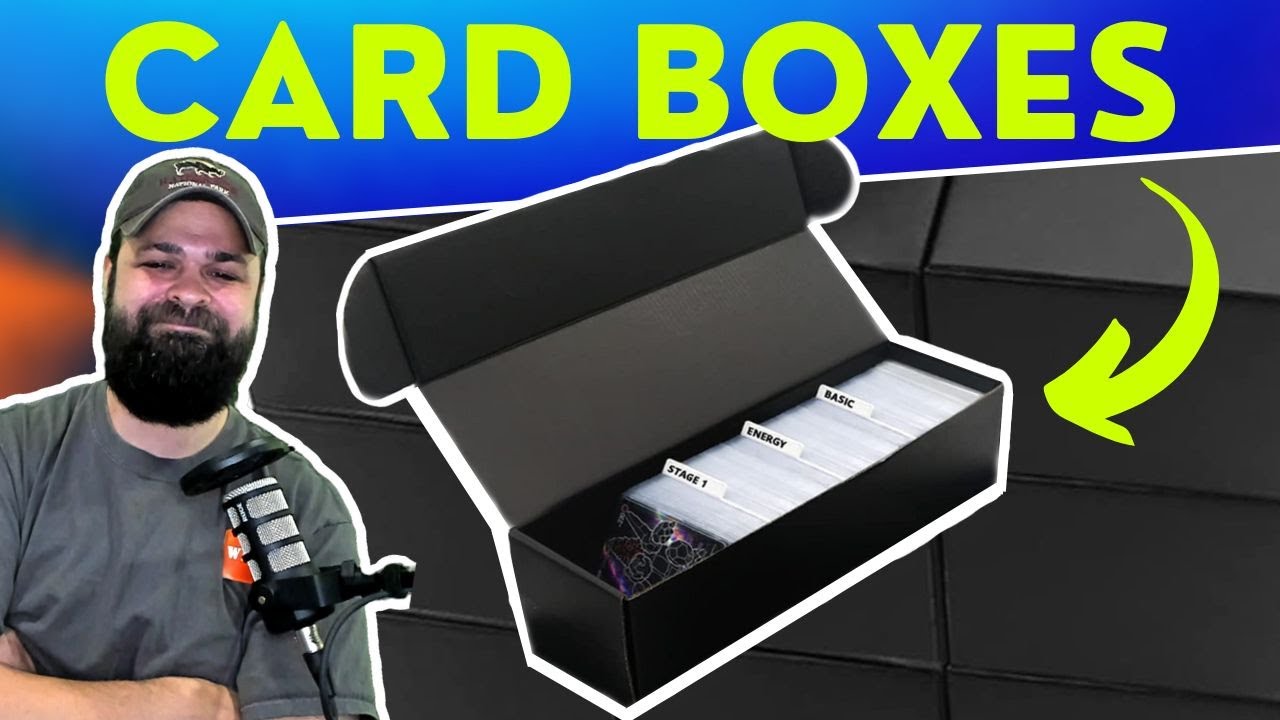 Affordable Stylish Card Storage Boxes | Fits Deck Boxes