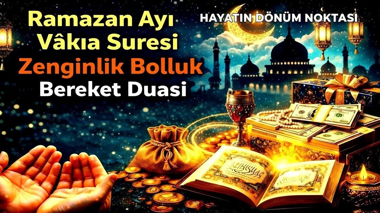 Ramazan Ayında Oku! Vakıa Suresi ile Rızık, Bereket ve Maddi Manevi Zenginlik