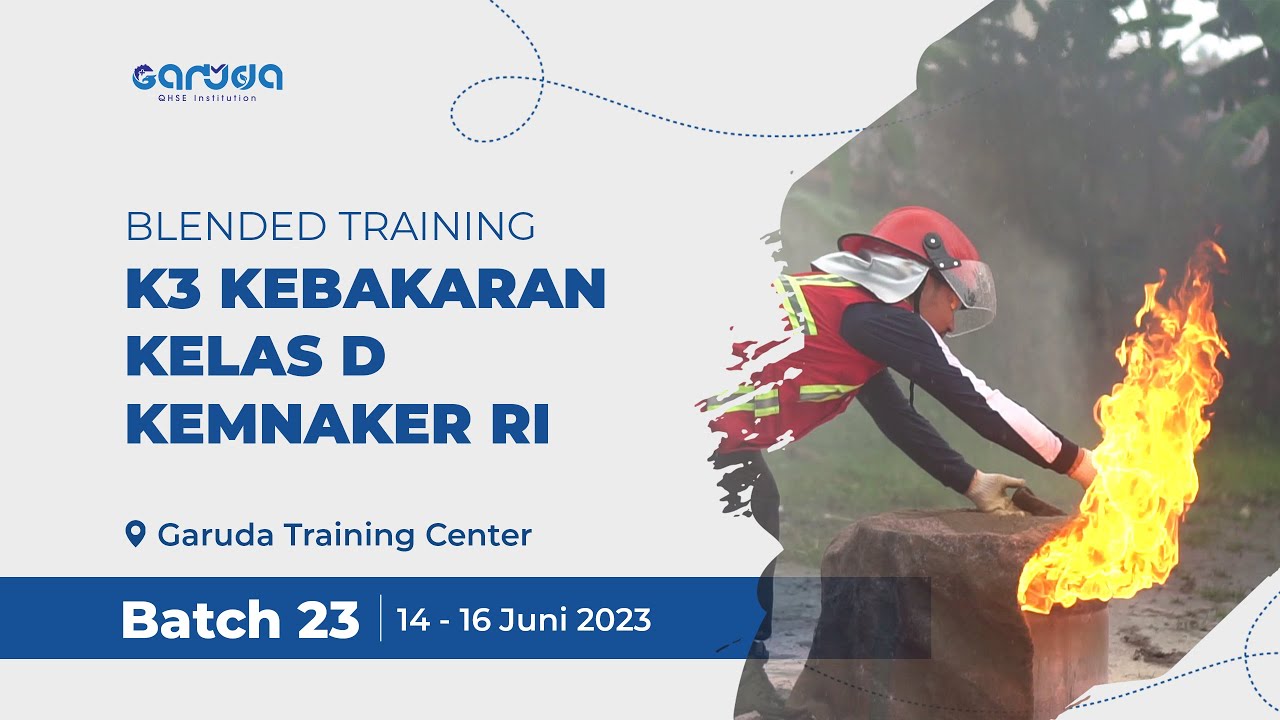 Ini dia keseruan training K3 Penanggulangan Kebakaran Kelas D!