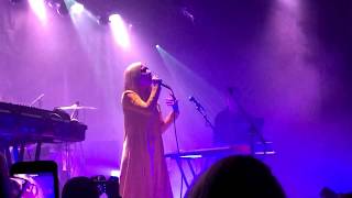 AUSTRA live performing Future Politics @ Brooklyn's Warsaw. Jan 26, 2017