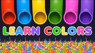 Learn Colors with Candy Surprise Eggs - Colors Videos Collection