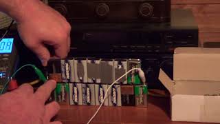Running a Delco R-1235 AC/DC Radio on Batteries