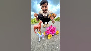 Rc horse carriage vs rc horse testing | remote control horse animal