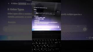 Day 5-6: Type annotations, type inference, and union types.#coding #programmer