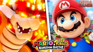 Mario + Rabbids Kingdom Battle All Bosses! - Zebratastic Moments