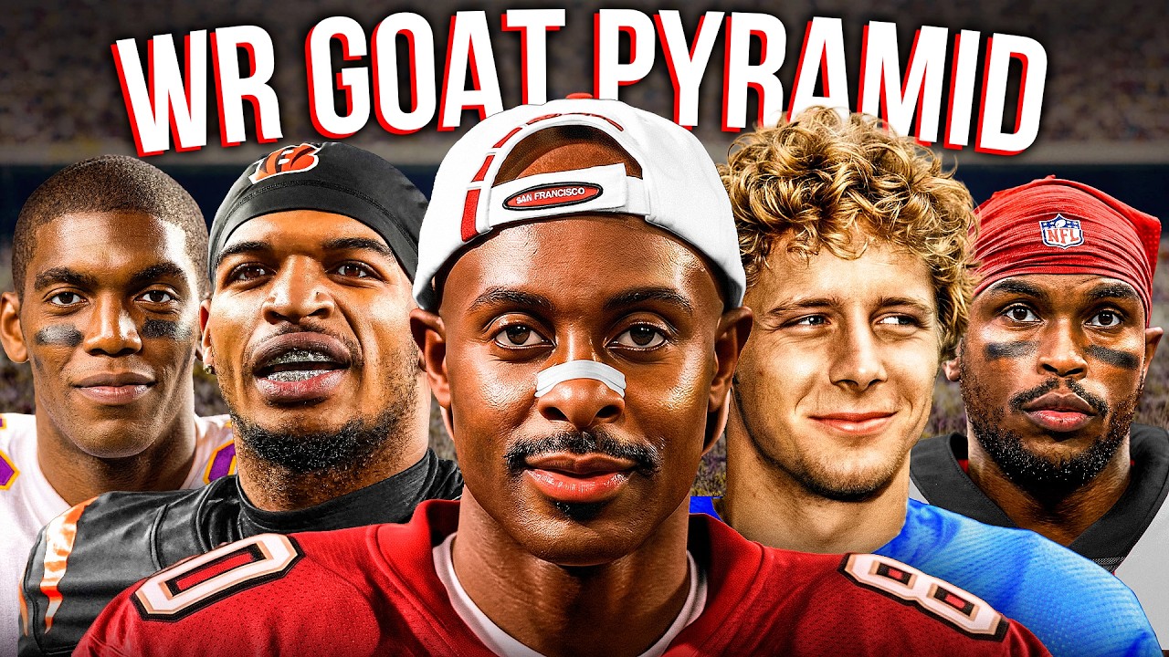 The Wide Receiver GOAT Pyramid ... Settled Once and For All
