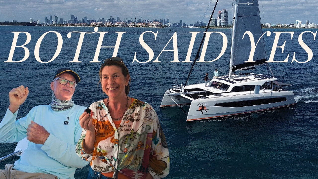 ⁣The Catamaran You Can Both Say Yes To