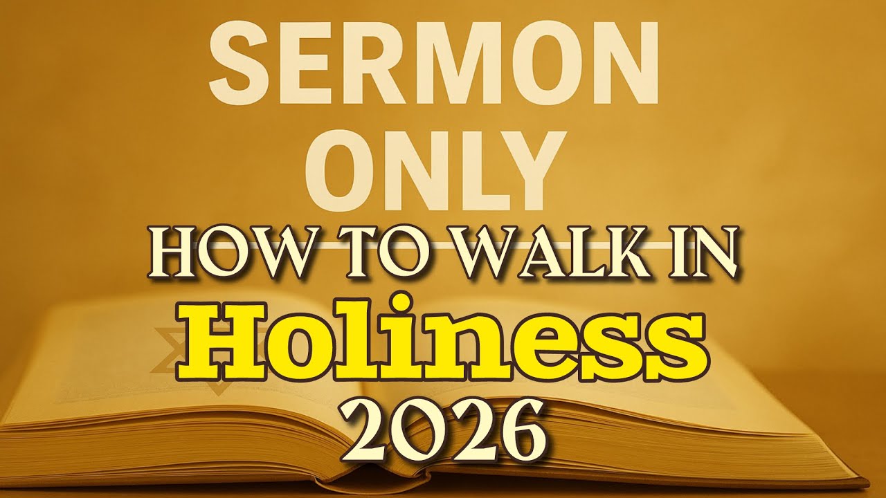 Walk In Holyness How to Walk in Holiness in 2026 - YouTube