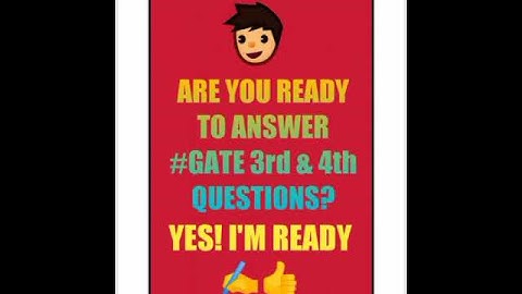 #Shorts #GATE #QUESTIONS #India_GATE_By_Nandani_Sharma || Test your GATE preparation Level #Test 2 👍