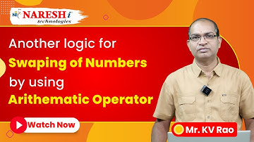 Learn to Swap Two Numbers Using Simple Arithmetic Tricks! | NareshIT #pythontutorial