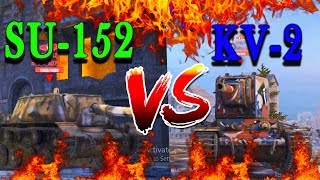 WOT Blitz | KV-2 Vs SU-152 WOT Blitz | KV-2 Vs SU-152