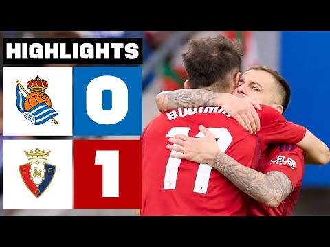 REAL SOCIEDAD 0 - 1 CA OSASUNA | RESUMEN LALIGA EA SPORTS