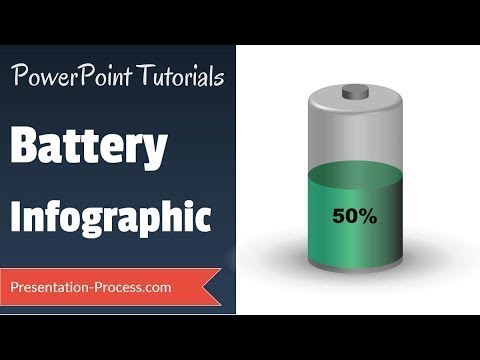 How to Create 3D Battery Infographic in PowerPoint