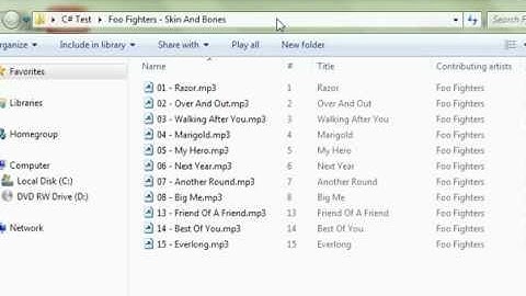 Automatic mp3 renamer using mp3 tags.