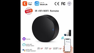 WiFi Smart Tuya IR+RF universal remote controller with learning function screenshot 3