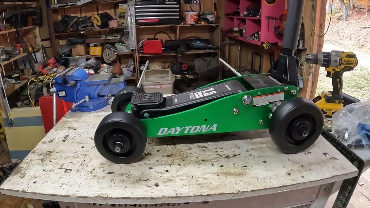 Modifying the Daytona 1.5 ton jack from Harbor Freight - YouTube