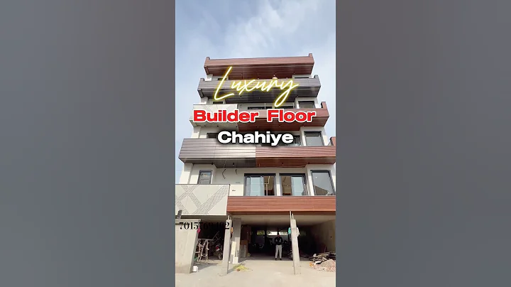 😎 Luxury Builder Floor in Faridabad ✅ #shorts #forsale #builderfloor #faridabadrealestate #4bhk